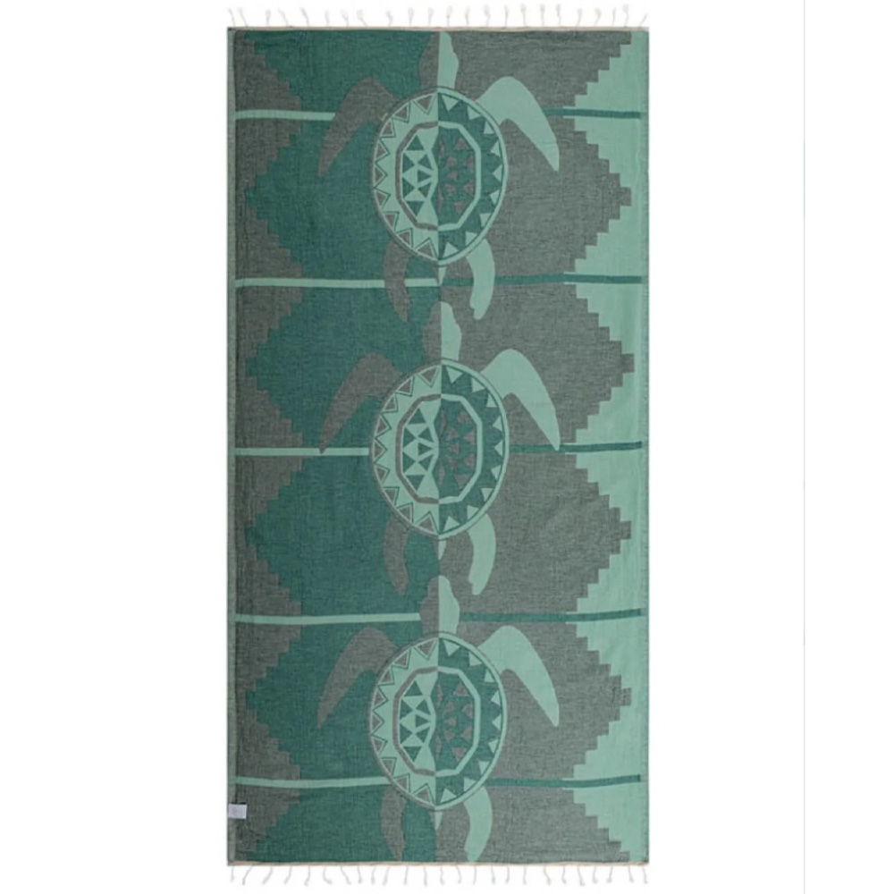 Sand Cloud Terrapin Teal Beach Towel