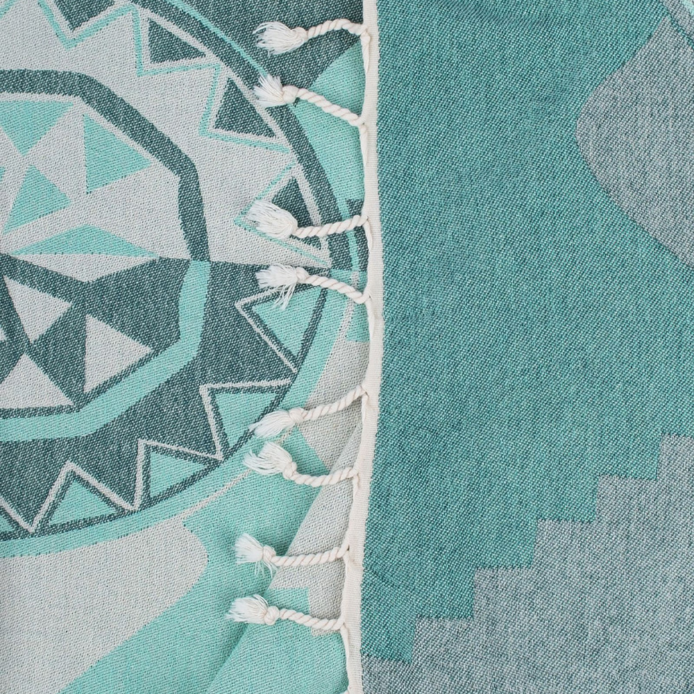 Sand Cloud Terrapin Teal Beach Towel