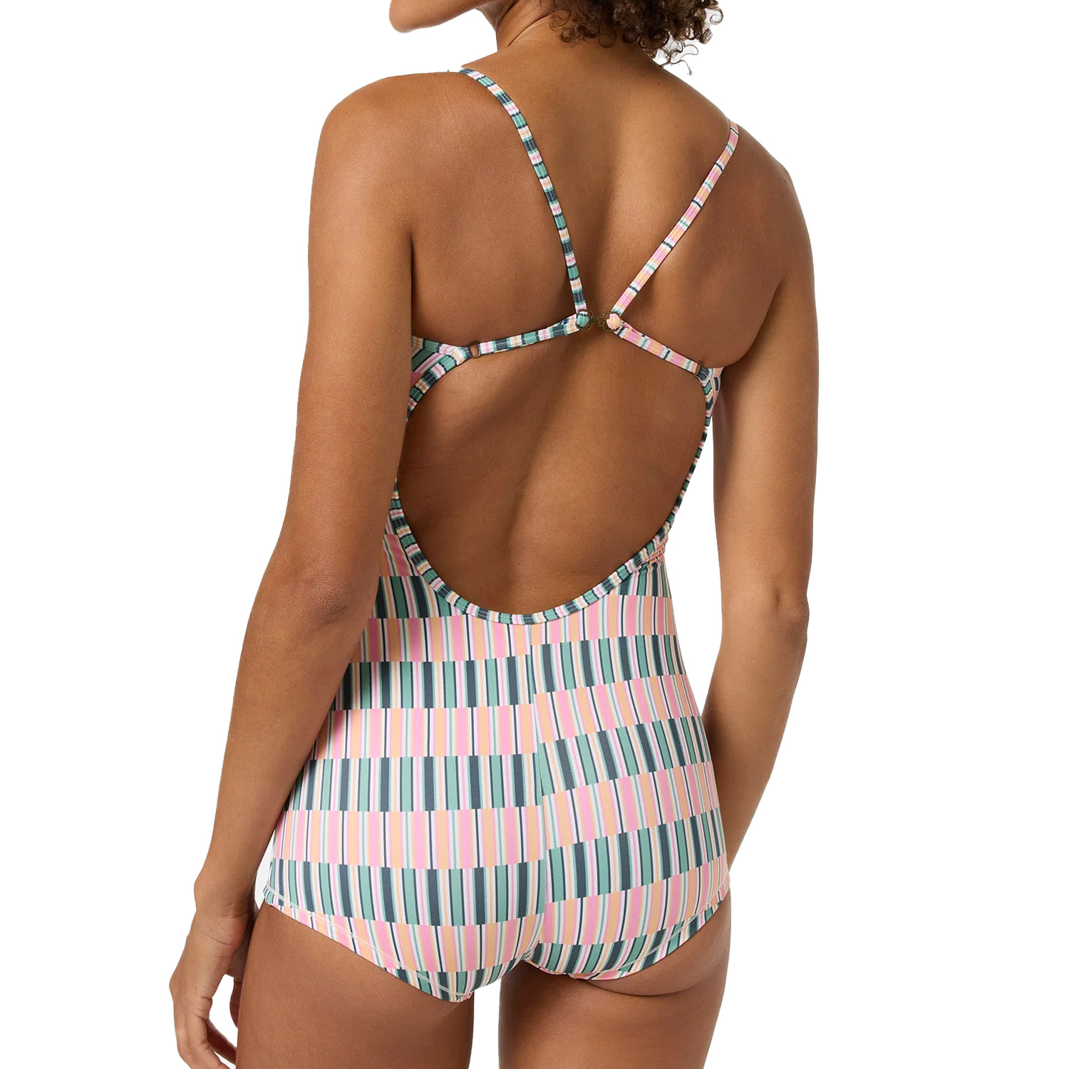 O'Neill Women’s Performance Shadow Bay Printed One-Piece Back side
