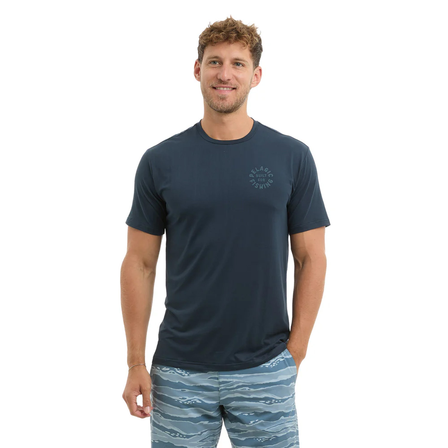Pelagic Men's Freespool Performance Tee