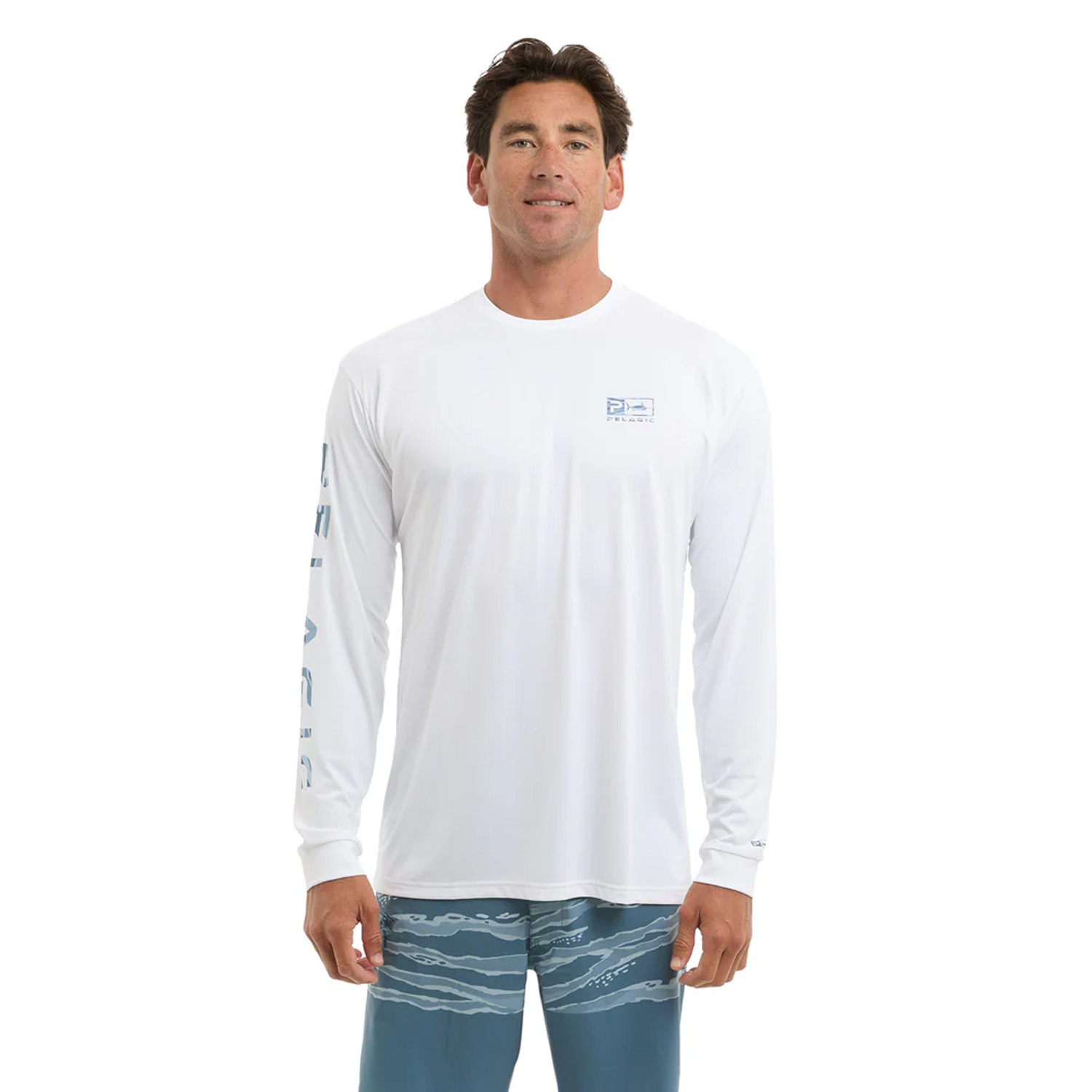 Pelagic Men's Aquatek Wahoo Icon Performance Shirt