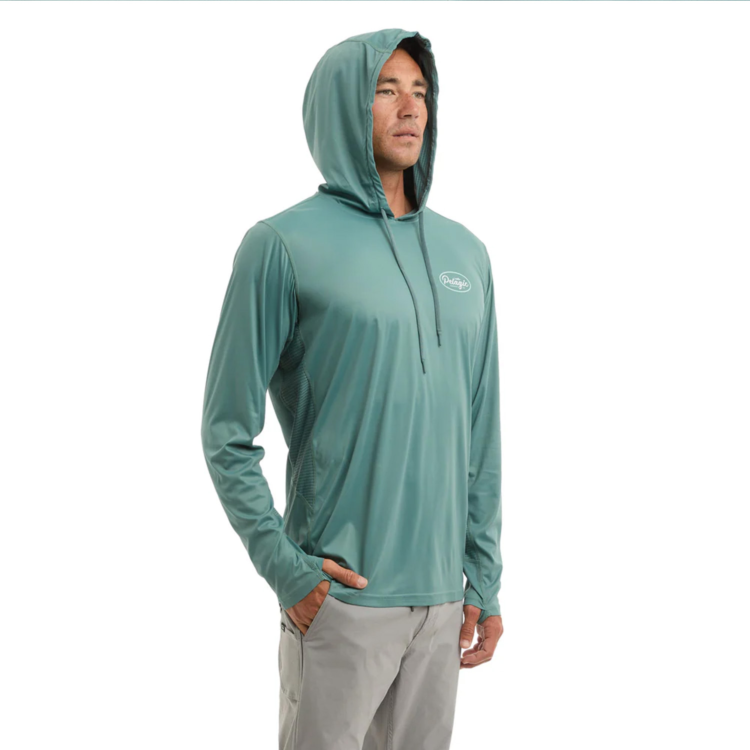 Pelagic Men's Vaportek Circled Performance Hoodie