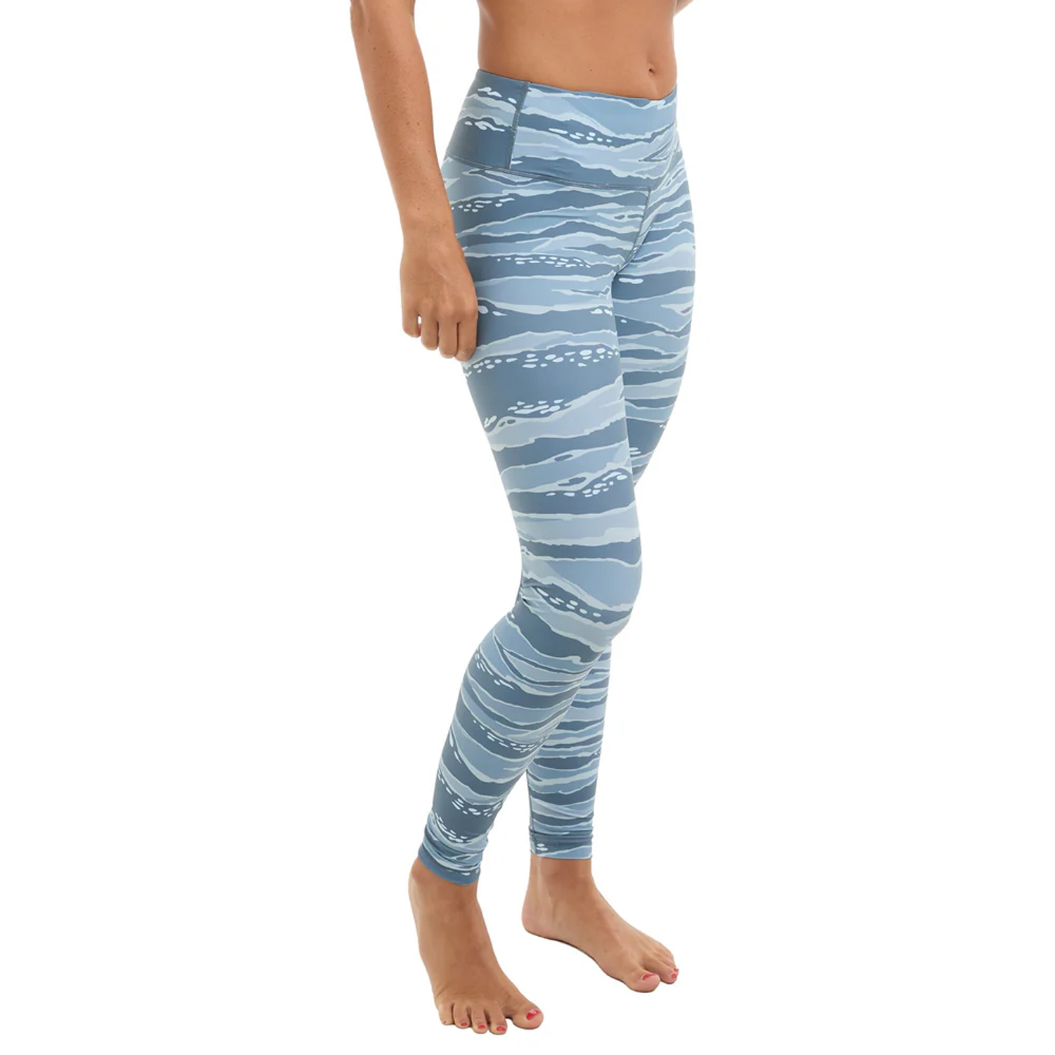 Pelagic Women's Maui Leggings Wahoo Camo - Petrol