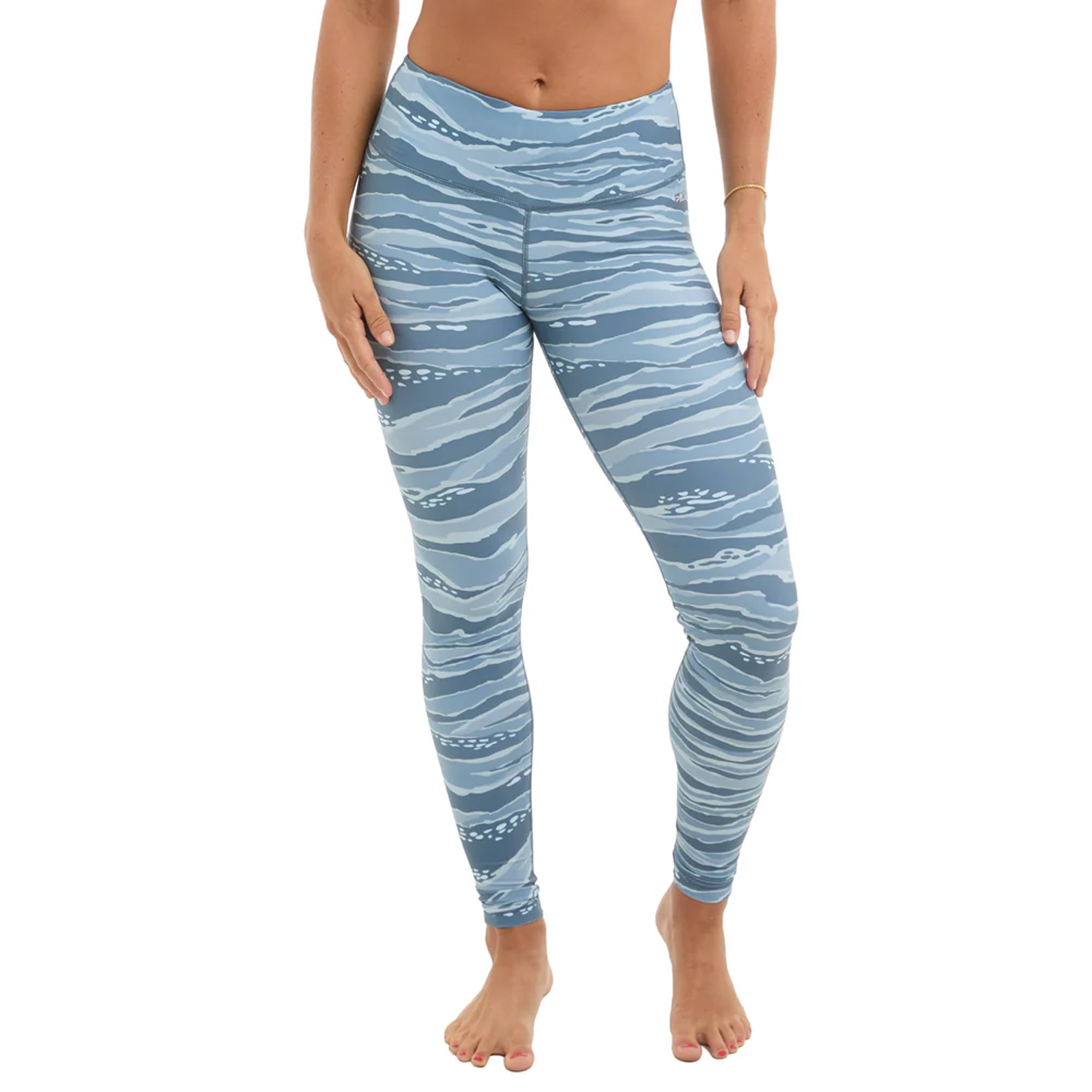 Pelagic Women's Maui Leggings Wahoo Camo - Petrol