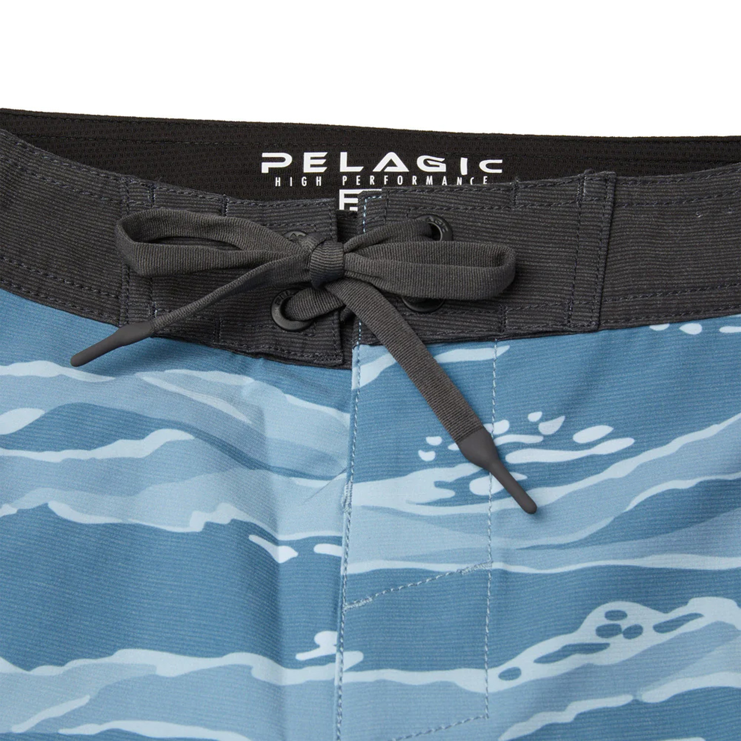 Pelagic Ledge Youth Boardshort Wahoo Camo - Petrol