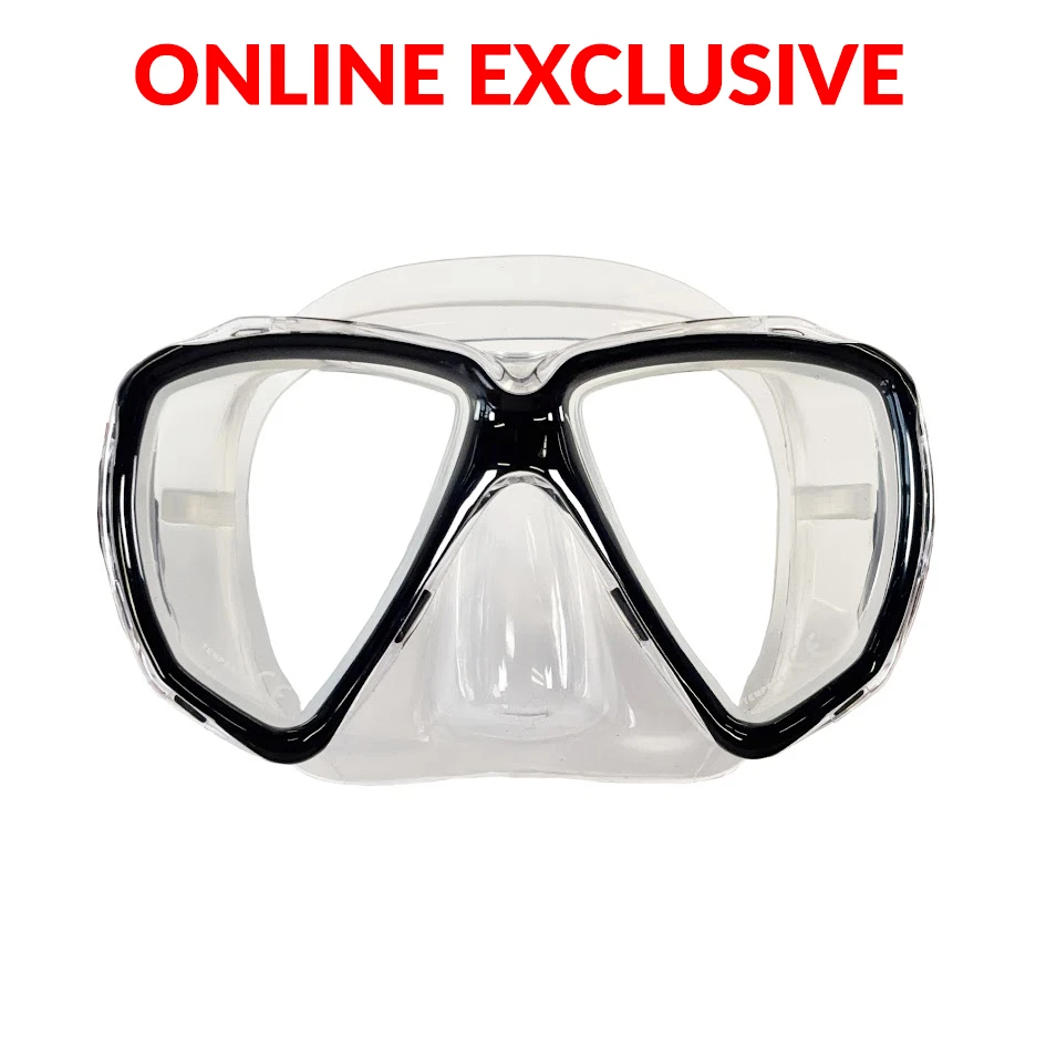 TAG Marathon Mask Clear/Black