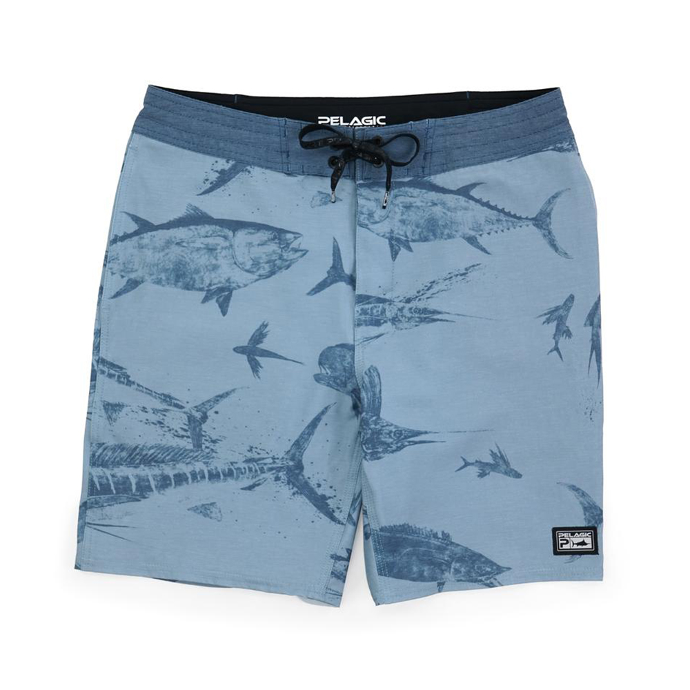 Pelagic Gyotaku Deep Drop Fishing Shorts (Men's)