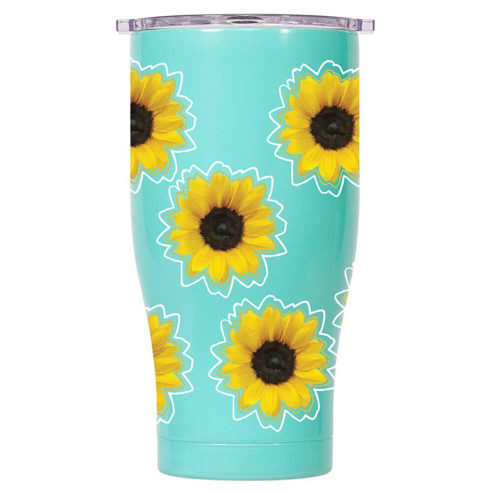 Orca Rita 13 Oz. Insulated Sunflower Tumbler with Lid - Power