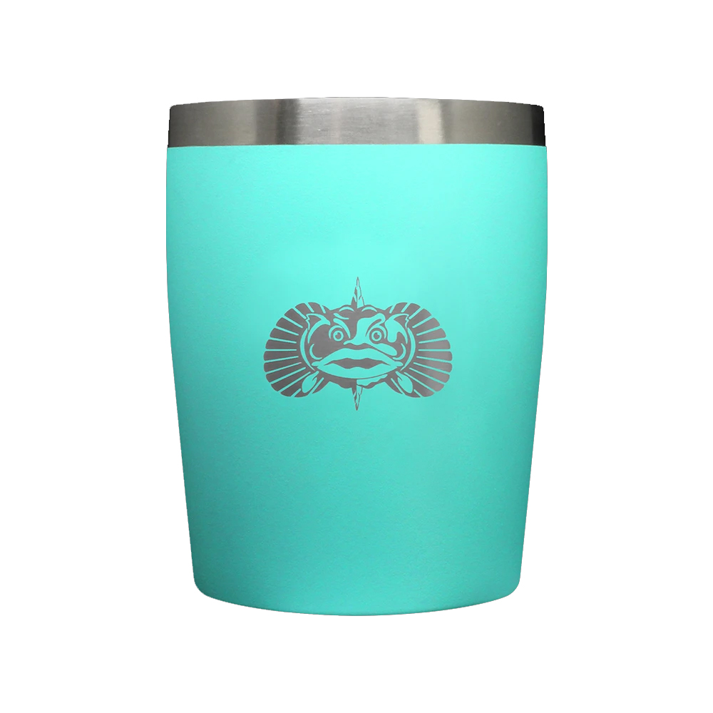 Toadfish - Non-Tipping 10 oz Rocks Tumbler Graphite