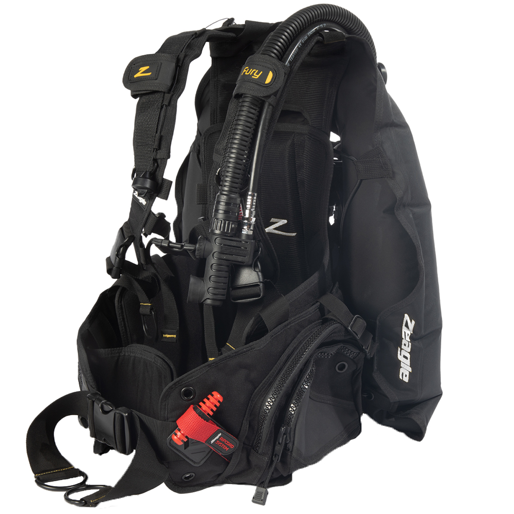 Zeagle Fury BCD with Ripcord Integrated Weights