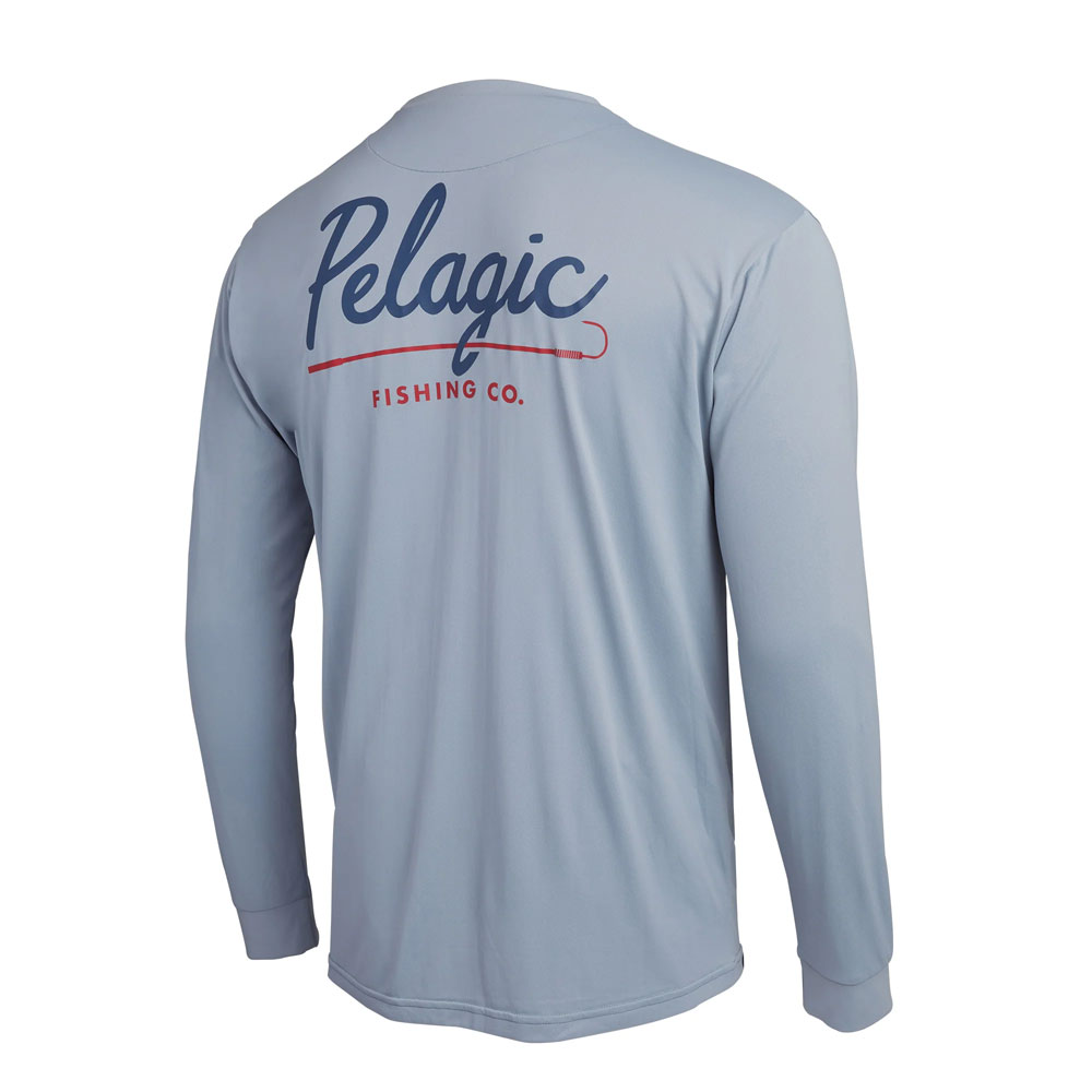 Pelagic Summer Men Hooded Long Sleeve Performance Fishing Shirts