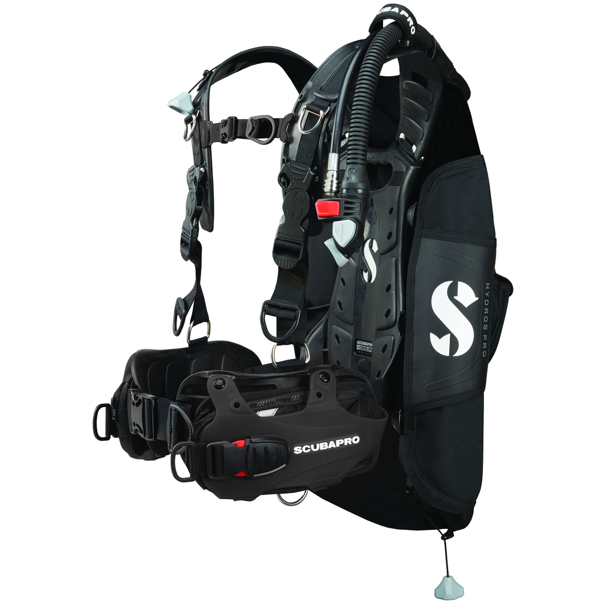 スポーツ SCUBA PRO BCD 3D Balanced System Scubapro Hydros Pro w/Balanced Inflator BCD (Mens) & Color Kit