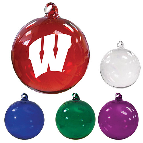 Hand Blown Glass Ornament Neil Enterprises Neil Varsity Line