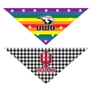 Large Sublimated Pet Bandana Large Sublimated Pet Bandana
