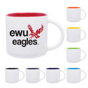 14 oz. Matte White Minolo Mug 14 oz. Matte White Minolo Mug