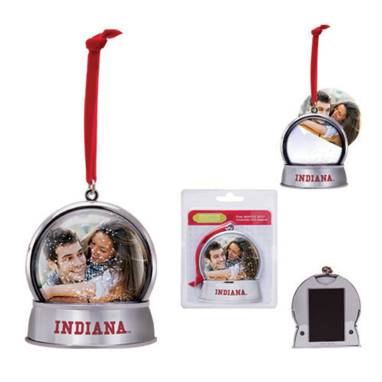 Magnetic Photo Snowglobe Christmas Ornament