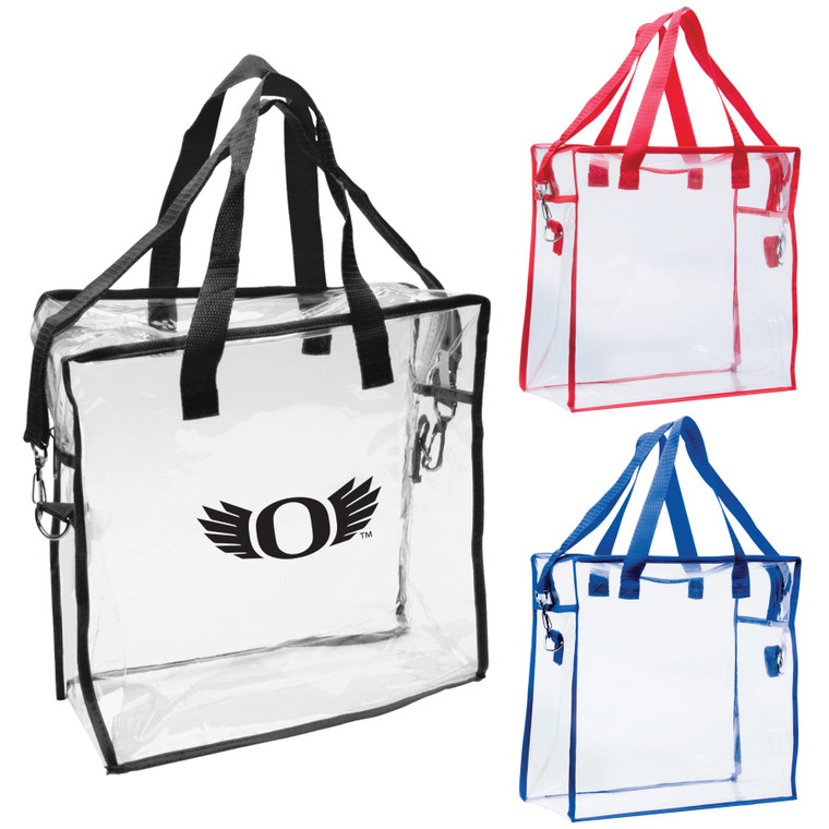 Clear Gameday Tote