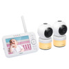 VTech 2 Camera 5” Video Baby Monitor with Pan & Tilt Camera, Night Light