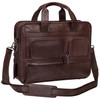 Mancini Double Compartment Briefcase for 15.6" Laptop