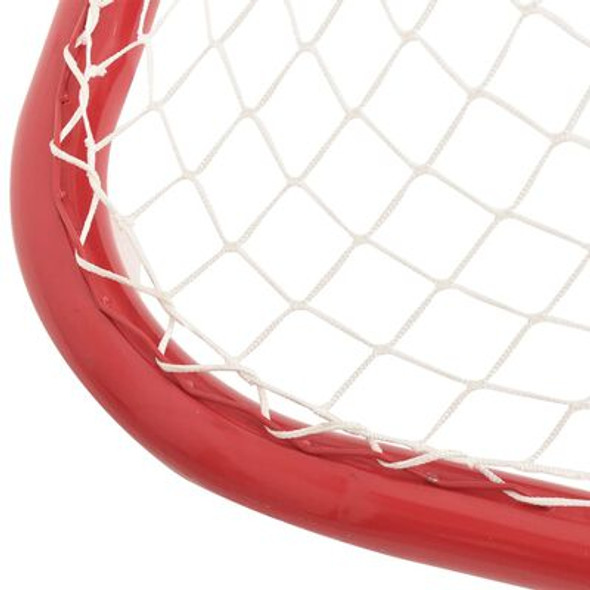 Hockey Goal Red and White 183x71x122 cm