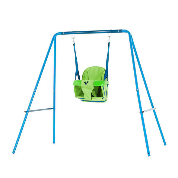 Small to Tall Metal Swing Set