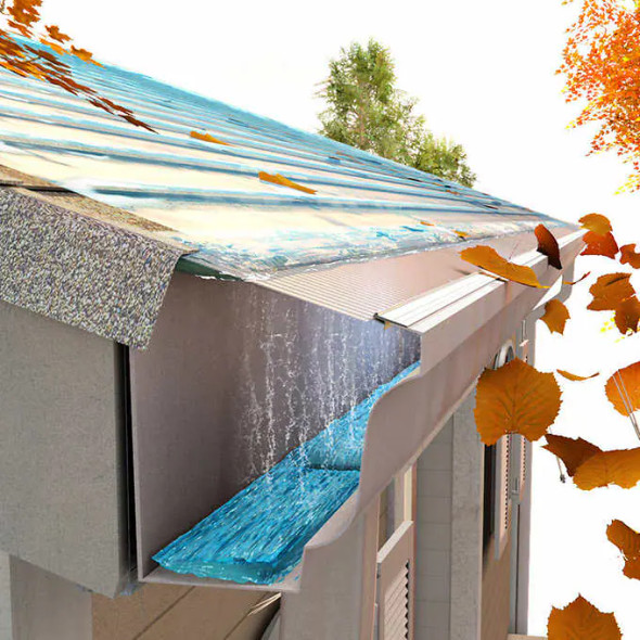 EasyOn Gutter Guard Gutter System