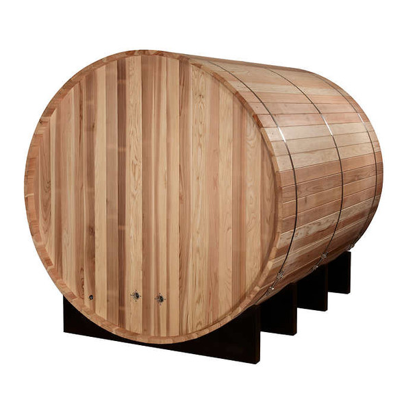 Golden Designs Klosters 6-person Barrel Steam Sauna