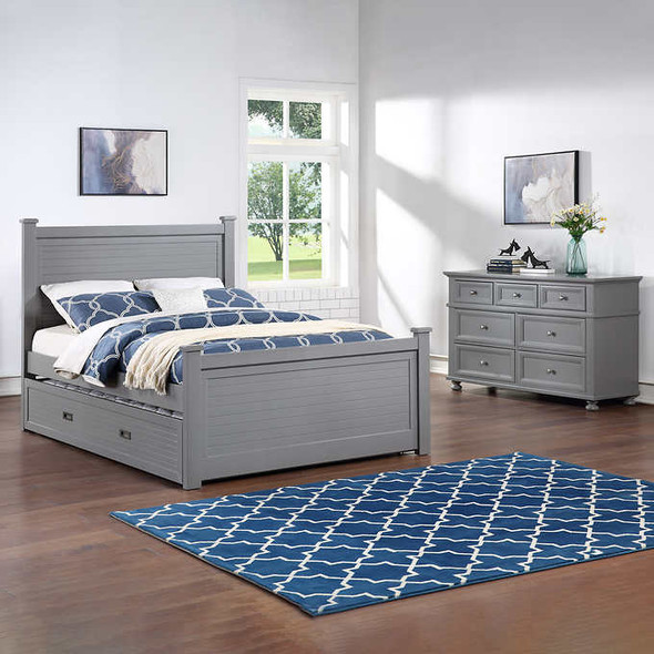 Aiden Double Trundle Bed with Dresser