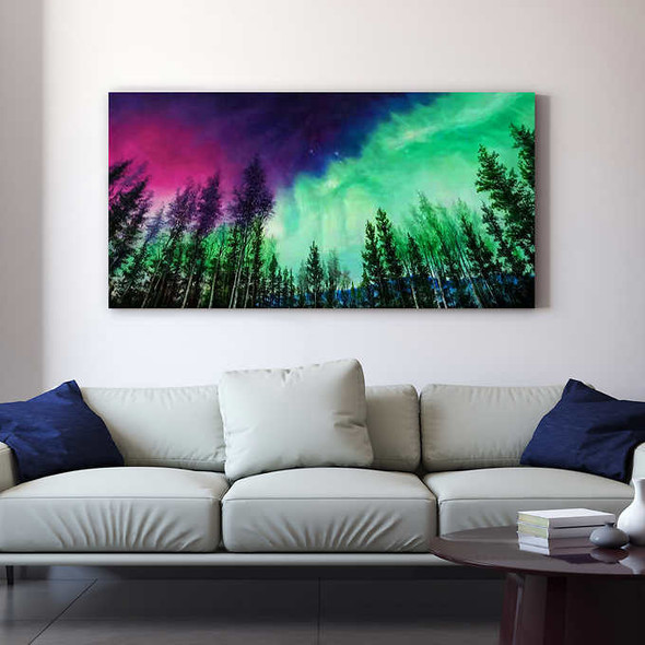 Appollo Northern Lights 154.2 cm x 76.2 cm (60 in. x 30 in.) Painting