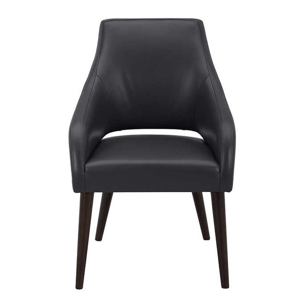 Aiden & Ivy Top Grain Leather Dining Chair