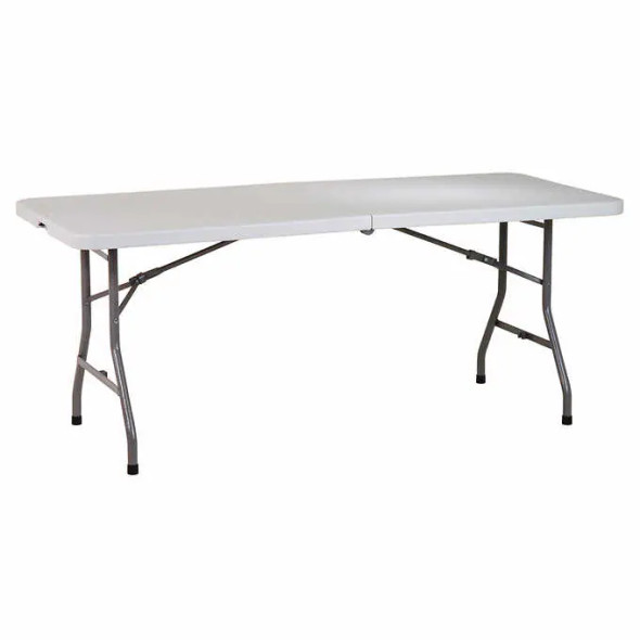 Office Star Centre-fold 182.9 cm (6 ft.) Resin Table