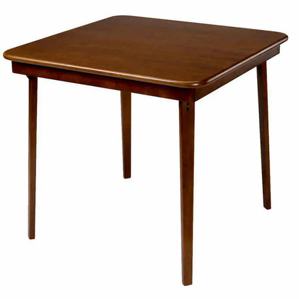 Stakmore 82.2 cm x 81.2 cm (32 in. x 32 in.) Folding Table Fruitwood Finish