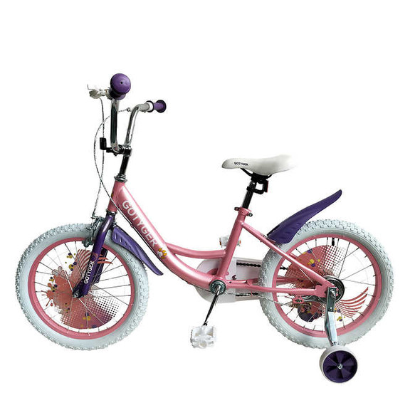 Go-Tyger 45.72 cm (18 in.) Girls Bike with Training Wheels