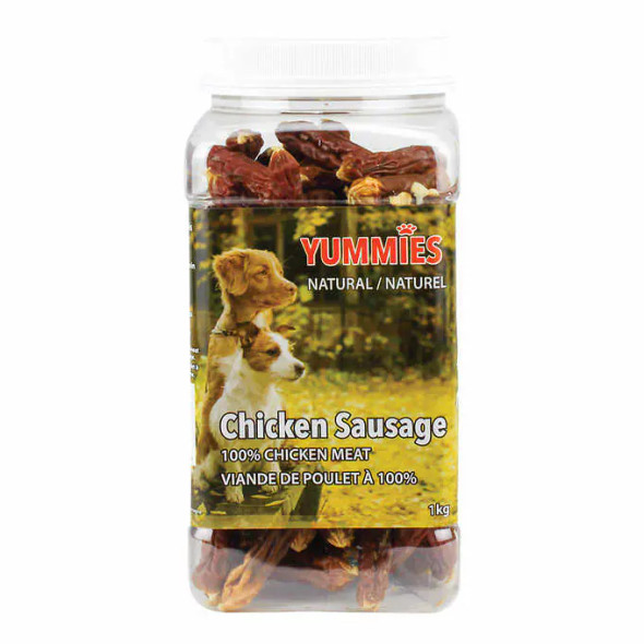 Masters Best Friend Yummies Chicken Sausage Dog Treats