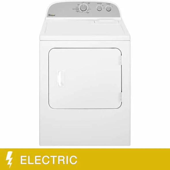 Whirlpool 7.0 cu ft. White Electric Dryer with AutoDry Drying