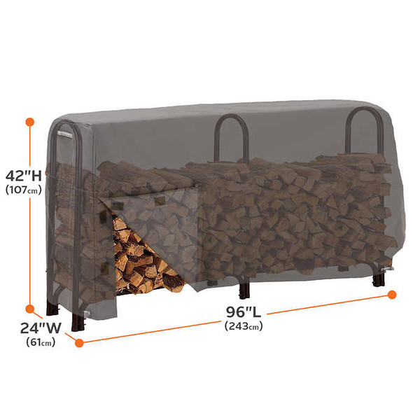 Classic Accessories Ravenna Large Log Rack Cover