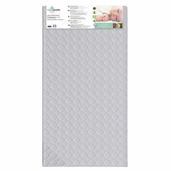 Little Seeds Dual Sided 2-in-1 Hypoallergenic Crib & Toddler Mattress
