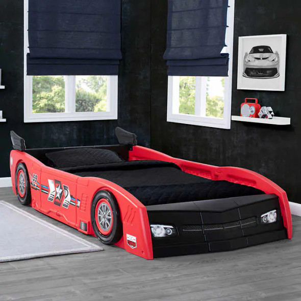 Grand Prix Toddler to Twin Race Car Bed
