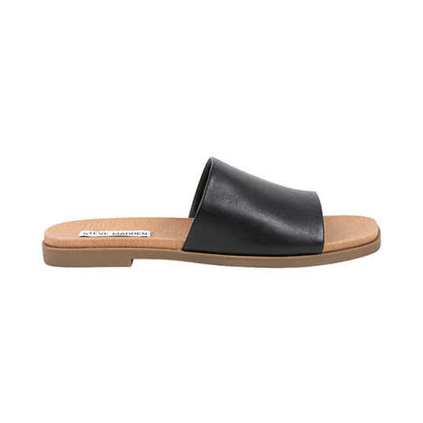 Steve Madden Women's Leather Slide Sandal