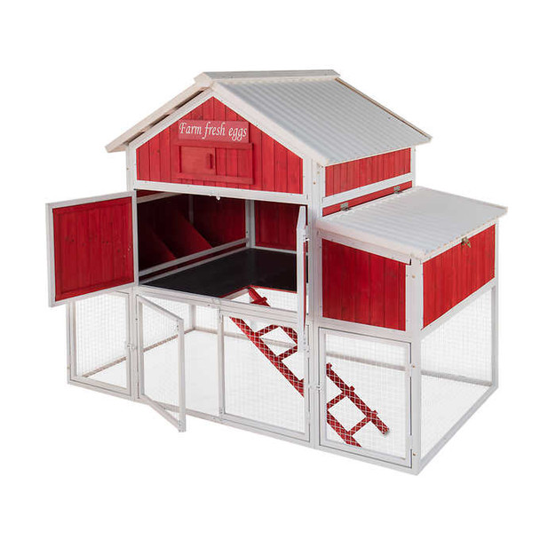 "Big Red Barn" Backyard Chicken Coop