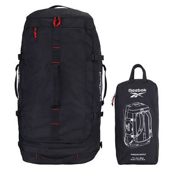 Reebok 76.2 cm (30 in.) Foldable Rolling Duffle