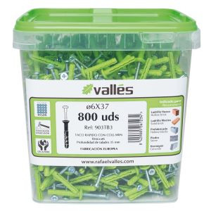 TACO GOLPE VALLES 6x37