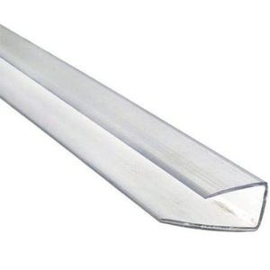 PERFIL POLICARBONATO CIERRE CELDILLA CRISTAL DE 2100MM