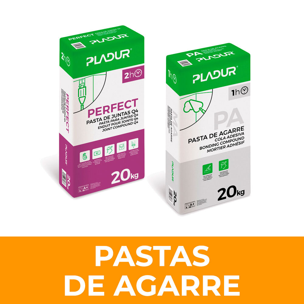 Pastas de agarre Pladur