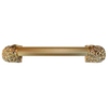 Acanthus Appliance Pull Bar, 12 Inch Drill Center, 24K Satin Gold