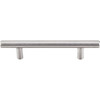 Stainless Hollow Bar Pull 3 3/4'' cc H2  in Brushed Stainless Steel