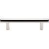 Asbury Hopewell Bar Pull 3 3/4'' cc M1270  in Polished Nickel
