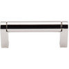 Asbury Pennington Bar Pull 3'' cc M1254  in Polished Nickel