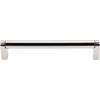 Asbury Pennington Bar Pull 6 5/16'' cc M1257  in Polished Nickel