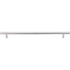 Stainless Solid Bar Pull 11 11/32'' cc 7  in Brushed Stainless Steel